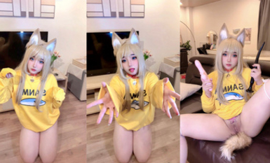 nyanchan2k3 #cos #黃豆粉 #白絲#肉感 #自慰 #潮吹 #寫真 #整活