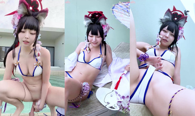 顏值不錯，拍攝質量都挺高的，每期都是不同的cosplay角色，擼點肯定夠用的，還不錯 (19)