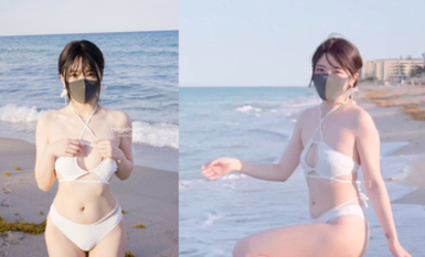 玩偶姐姐HongKongDoll-海邊更衣室  Beach room