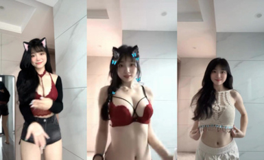抖音網紅【寶貝77】集高顏值與極品身材於一身的反差婊  (2)