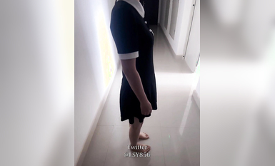 極品推特淫盪人妻性玩物▌林淑怡▌全裸壓馬路尋刺激 男公廁全裸待插後入懟穴 (1)