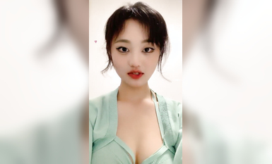 女神！奶子超級大~【聲音超甜】尺度突破！終於漏B了~狂擼~ (11)