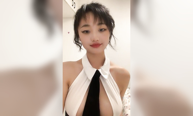 女神！奶子超級大~【聲音超甜】尺度突破！終於漏B了~狂擼~ (6)