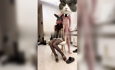 國產無碼大神玩家約操高質量女神最強性愛私拍 淺藍空乘廈航空姐反差高潮 高清面具系列-貓女-黑絲 (5)