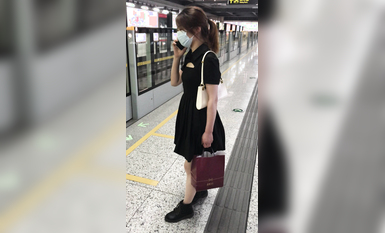 稀缺學姐專場 專業抄底靚麗制服學姐珍藏版 貼著美女屁股抄 有燈光加持畫質特好 超清4K原版 (15)