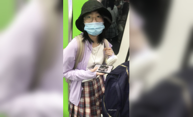稀缺學妹專場 專業抄底靚麗學生妹JK制服 掀裙開閃光燈強抄 看的心驚肉跳太刺激 超清4K原版 (49)