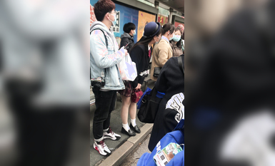 稀缺學妹專場 專業抄底靚麗學生妹JK制服 掀裙開閃光燈強抄 看的心驚肉跳太刺激 超清4K原版 (11)