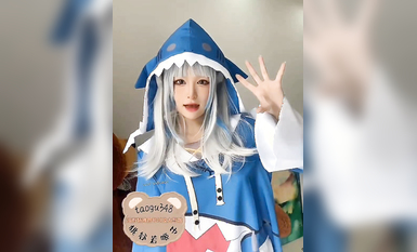 兩位高顏值COS女神『木之本瀾+桃谷若姬子』最新大尺私拍 各式動漫女神 美乳粉穴 高清 (5)