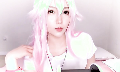 百萬粉ASM女神『MissWa』超顏大尺百變COS私拍 巨乳萌妹 呻吟誘惑到爆 高清 (2)