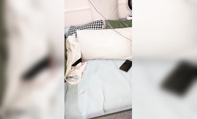 【重磅推薦】一線城市 某公司人事白領【小白兔呀呀】上班大秀 回家被操~ (5)