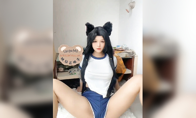 兩位高顏值COS女神『木之本瀾+桃谷若姬子』最新大尺私拍 各式動漫女神 美乳粉穴 高清 (14)