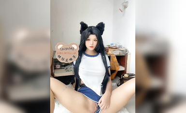 兩位高顏值COS女神『木之本瀾+桃谷若姬子』最新大尺私拍 各式動漫女神 美乳粉穴 高清 (14)