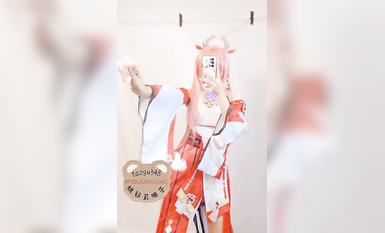 兩位高顏值COS女神『木之本瀾+桃谷若姬子』最新大尺私拍 各式動漫女神 美乳粉穴 高清 (16)