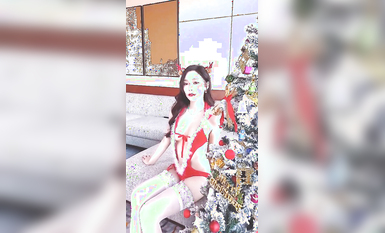 秀人頂級女神『王馨瑤』極品新作《聖誕女友》後面的洞洞好方便 甜聲讓你瞬間開閘