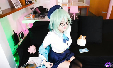 知名COSER混血網紅女神『粉紅酒玫瑰』2022最新性愛私拍之爆操蔗糖爆乳蘿莉